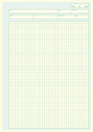 Kombineret linieret/kvadreret
 pk. á 500 stk.