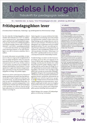 Ledelse i Morgen, Årgang 25, Nr. 1. September 2021